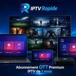 OTT IPTV Abonnement de 1 mois