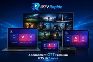 OTT IPTV Abonnement de 1 mois