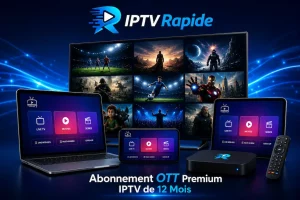 IPTV Abonnement de 12 mois