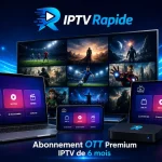 Abonnement OTT Premium IPTV de 6 mois