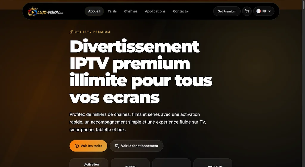 LUJIVISION PREMIUM IPTV 4K & UHD