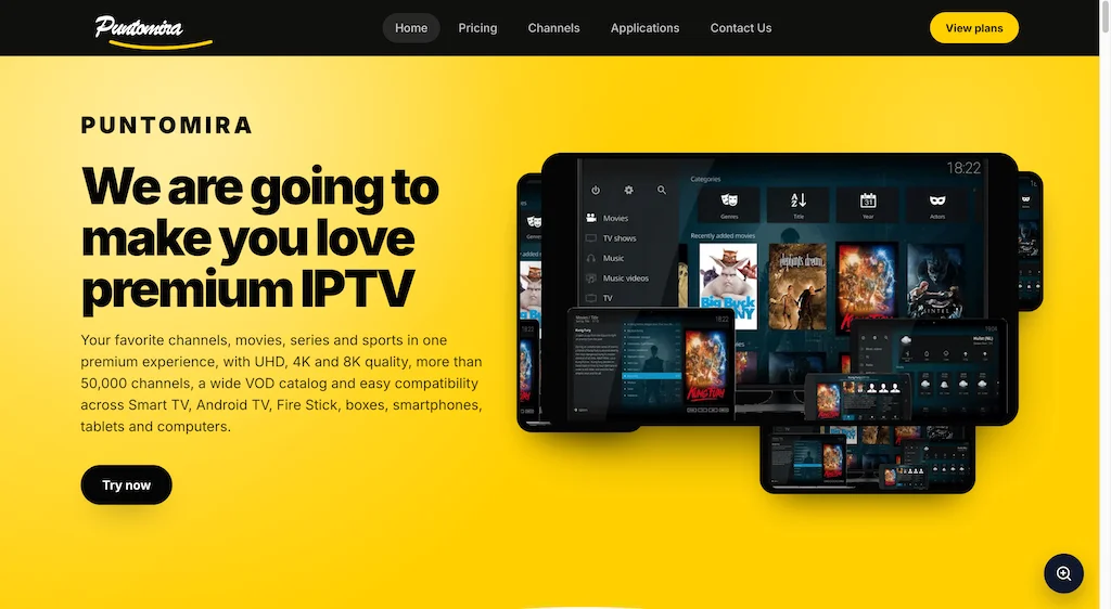 PuntoMira IP PREMIUM 4k & 8K