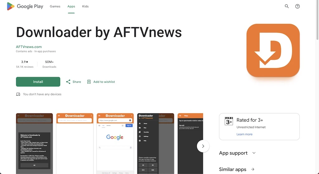 Guide étape par étape : Utiliser Downloader App
